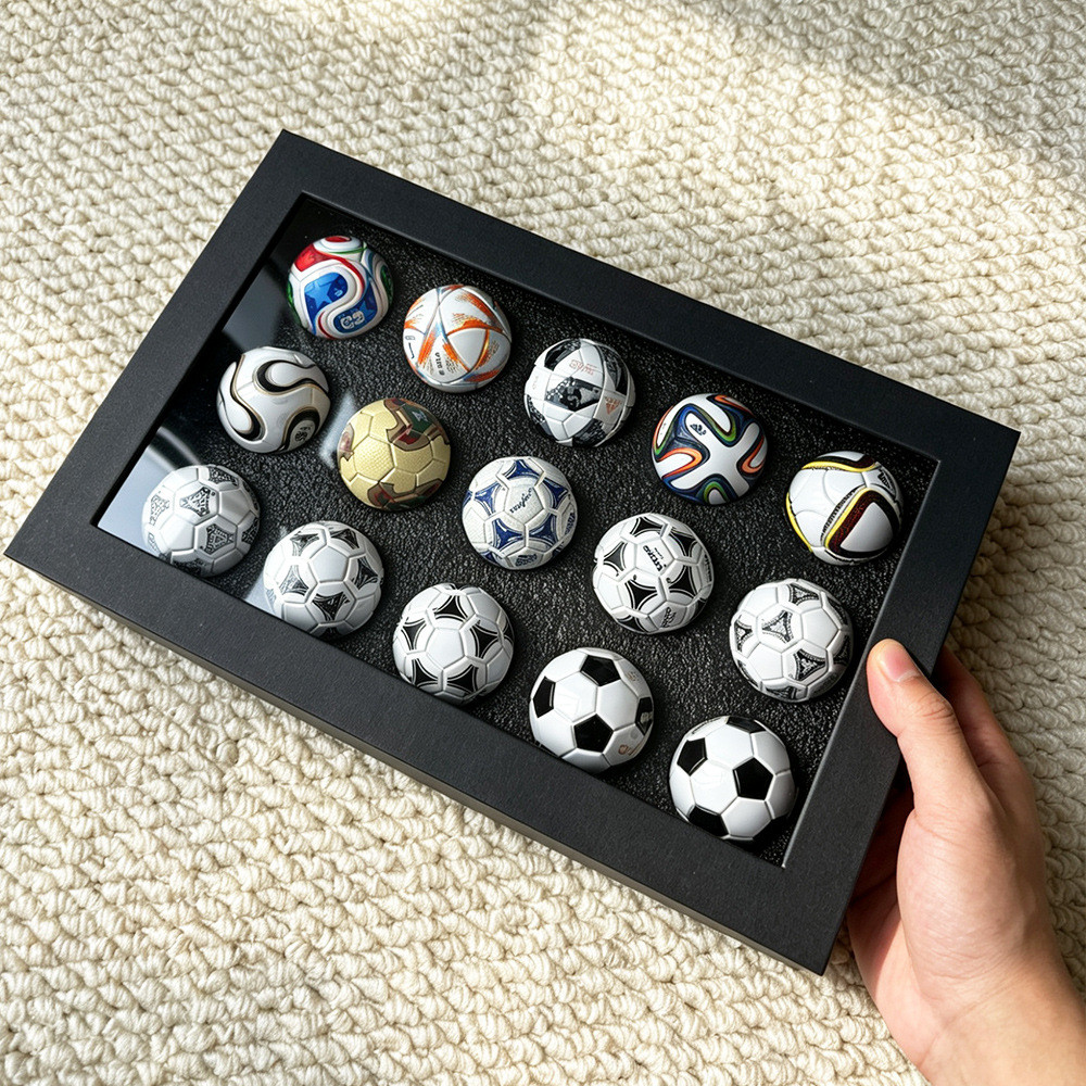 Caixa de Presente Coleção de Futebol – Conjunto de Mini Souvenir de Futebol Popular