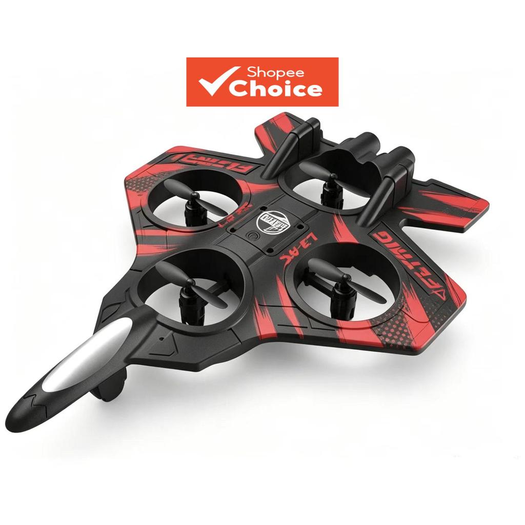 Starfighter RC Drone EPP Anticolisão Quadcopter Altitude Hold 360° Rolinho Acrobático Luz LED Voo ao Ar Livre para
