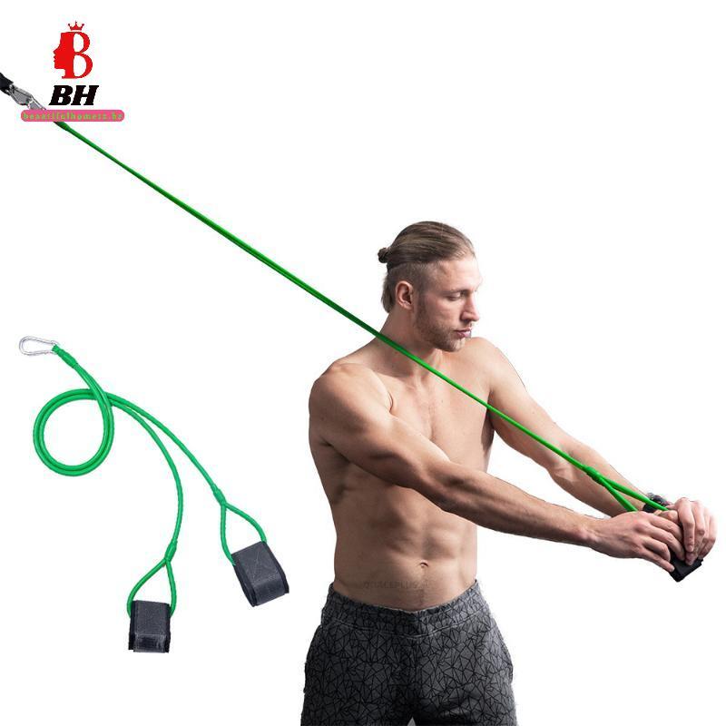 BH-TOY 1 Pcs Látex Stretch Training Gym Workouts Elástico Corda Faixas De Resistência De Beisebol Treinador De Balanço ~
