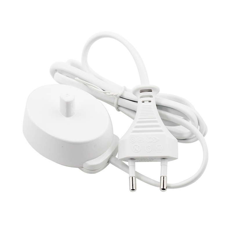 Carregador Elétrico De 100-240V Compatível Com A Série Oral B Escova De Dentes Elétrica EU/US/UK Adaptador De Base De Carga Indutiva