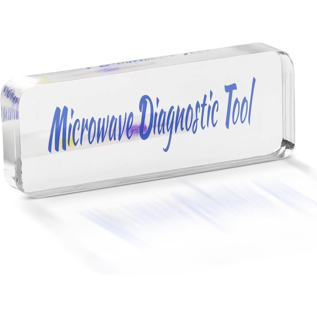 4750 Microwave Leakage Detector Tool (Square) - Instantly Test Home & Commercial Microwave Oven Safety with Visual Light