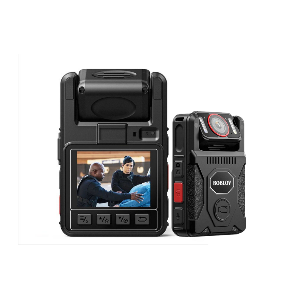Câmera Espiã Profissional M7 Bodycam Com GPS E Tela Display