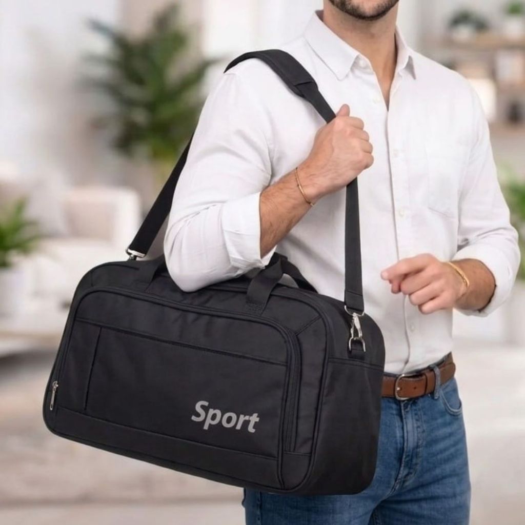 Mala de Viagem Grande Bolsa Resistente Academia Esporte Fitness Espaçosa Unissex