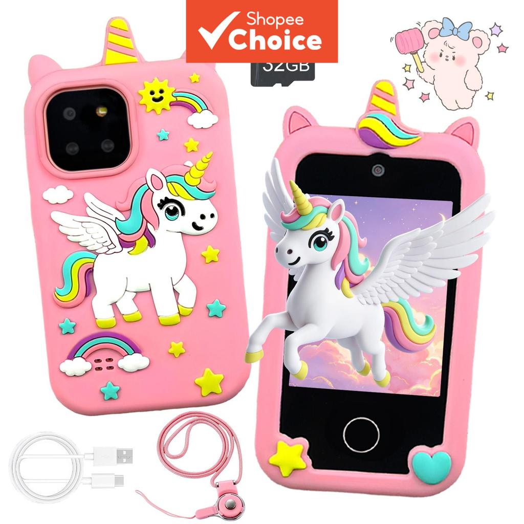 Leitor De Música Com Tela Sensível Ao Toque Câmera Dupla 2.8 Polegadas IPS Display 600mAh Bateria Recarregável Fone De O