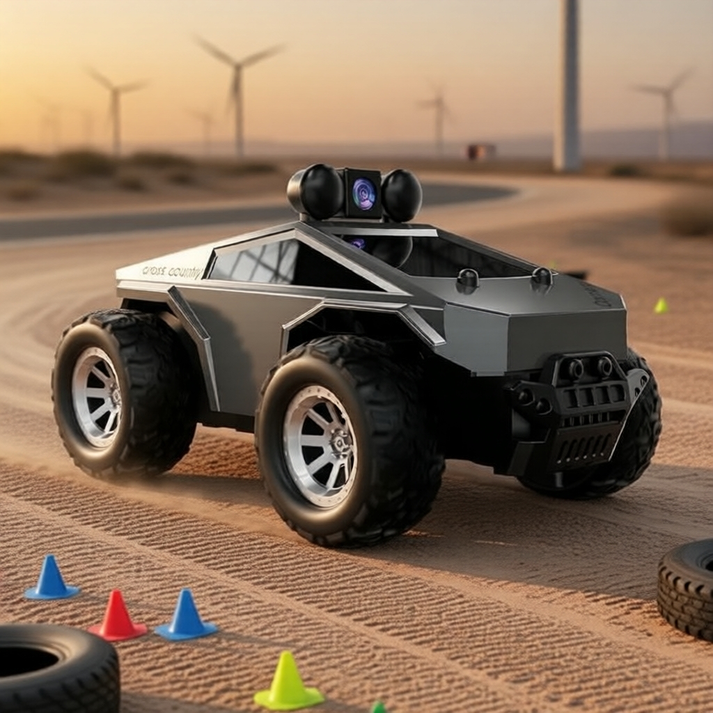 Carro RC Escala 1:28 com Câmera, Controle Remoto FPV, Alta Velocidade, Deriva, Controle Duplo, Off-Road, Presente para