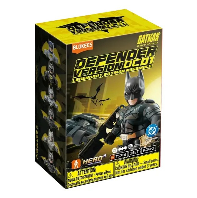 Blokees Dc Defender Version 01 Legendary Batman Assemble Blokees Dc Defender Version 01 Legendary Batman Assemble Blokee