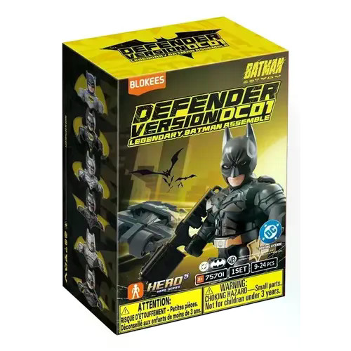 Blokees Dc Defender Version 01 Legendary Batman Assemble 24 Legendary Batman