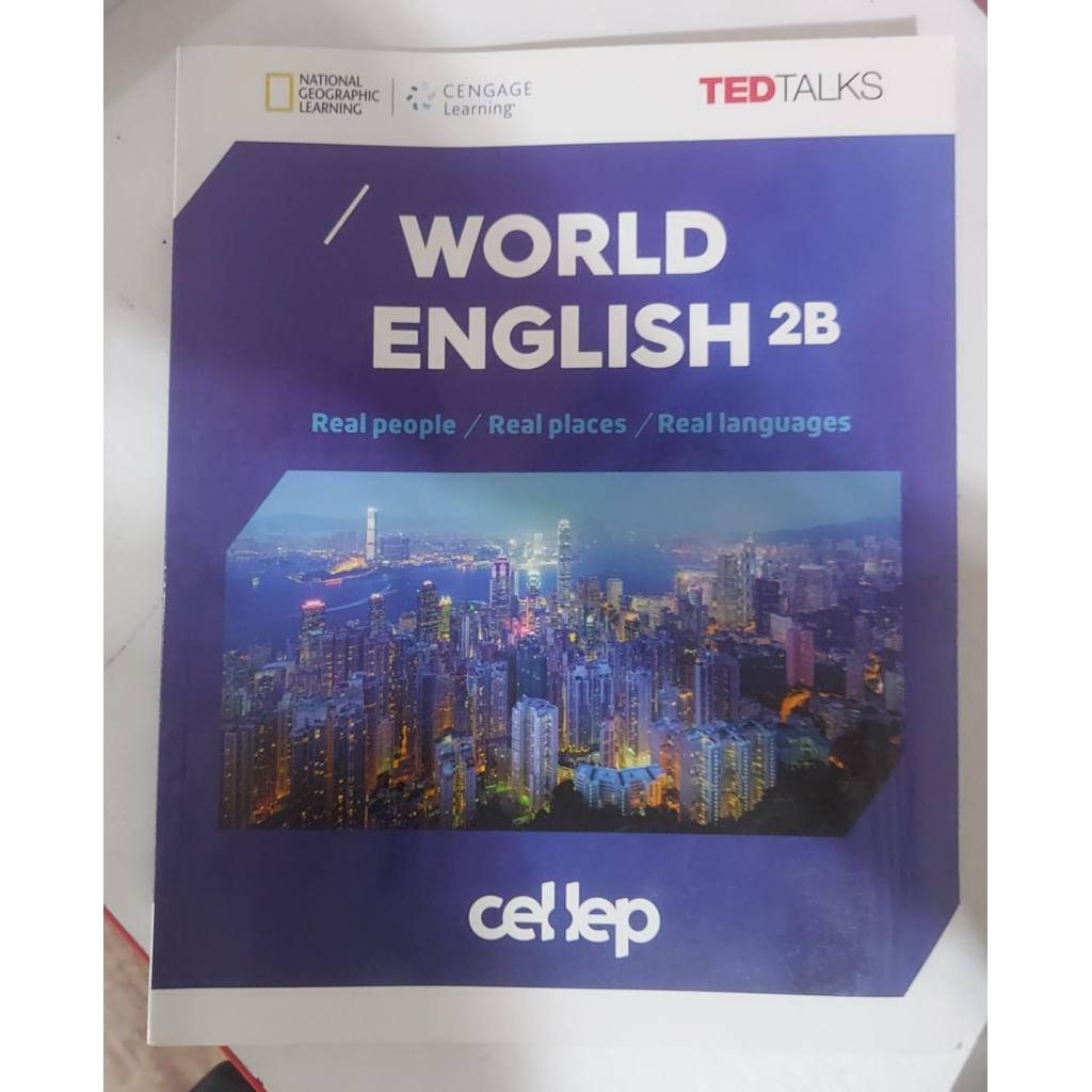 Livro World English 2B Real People/ Real Places/ Real Languages Cel Lep de Kristin L. Johannsen e outros 7803232