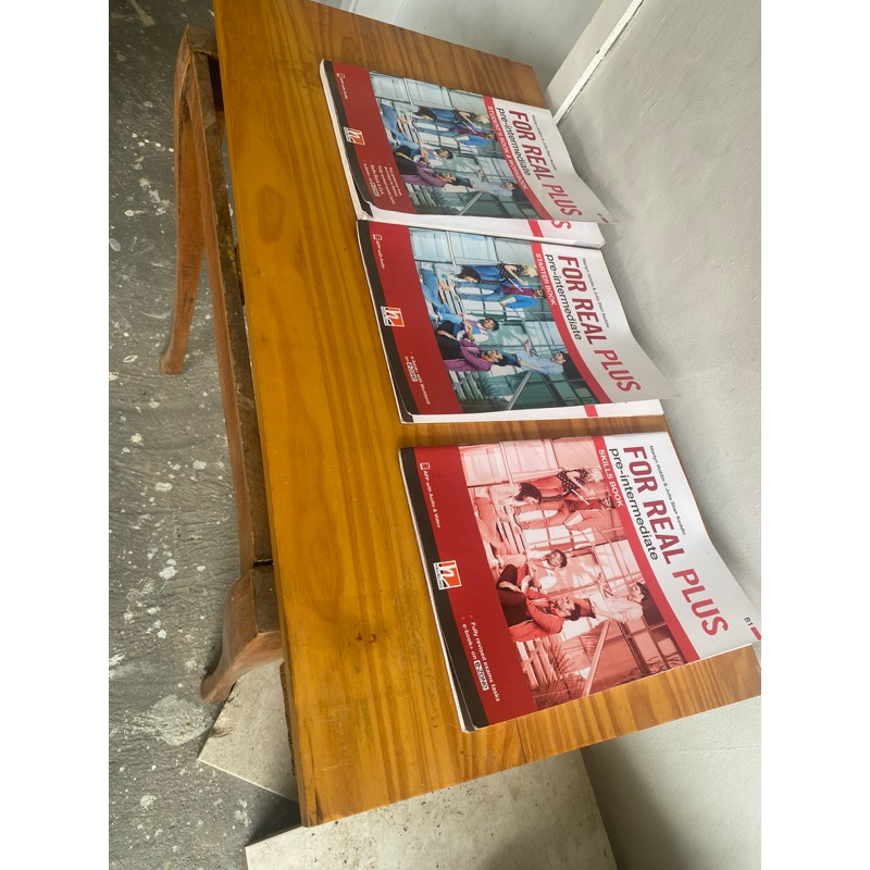 livro  de inglês for real plus  pré intermediário