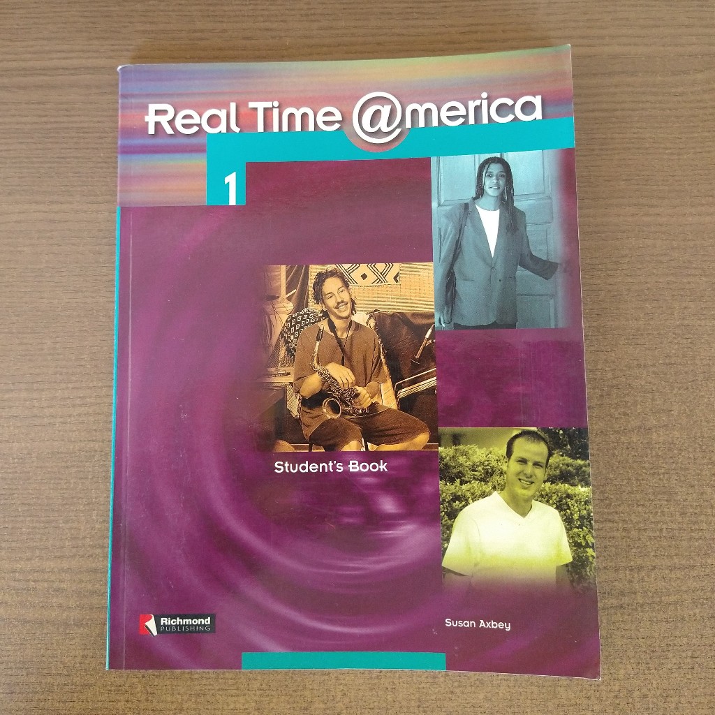 Livro Real Time @merica 1 - Student's Book - Susan Axbey (Edição em Inglês)