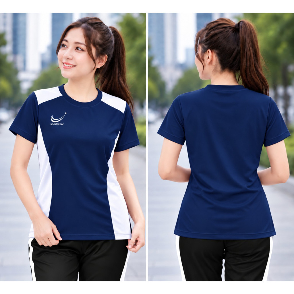 Roupas De Ginástica Feminina Dryfit Esportes Camisetas Sportwear Ginásio Fitness Aeróbica Zumba Jogging Yoga Correndo