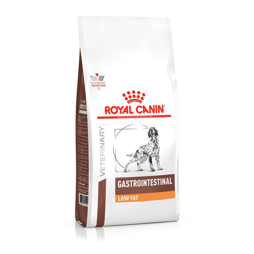Ração 1,5kg Royal Canin Veterinary Canine Gastro Intestinal Low Fat Cães Adultos