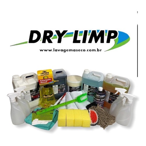Kit Profissional De Lavagem Ecologica Dry Limp  500 Lavagens
