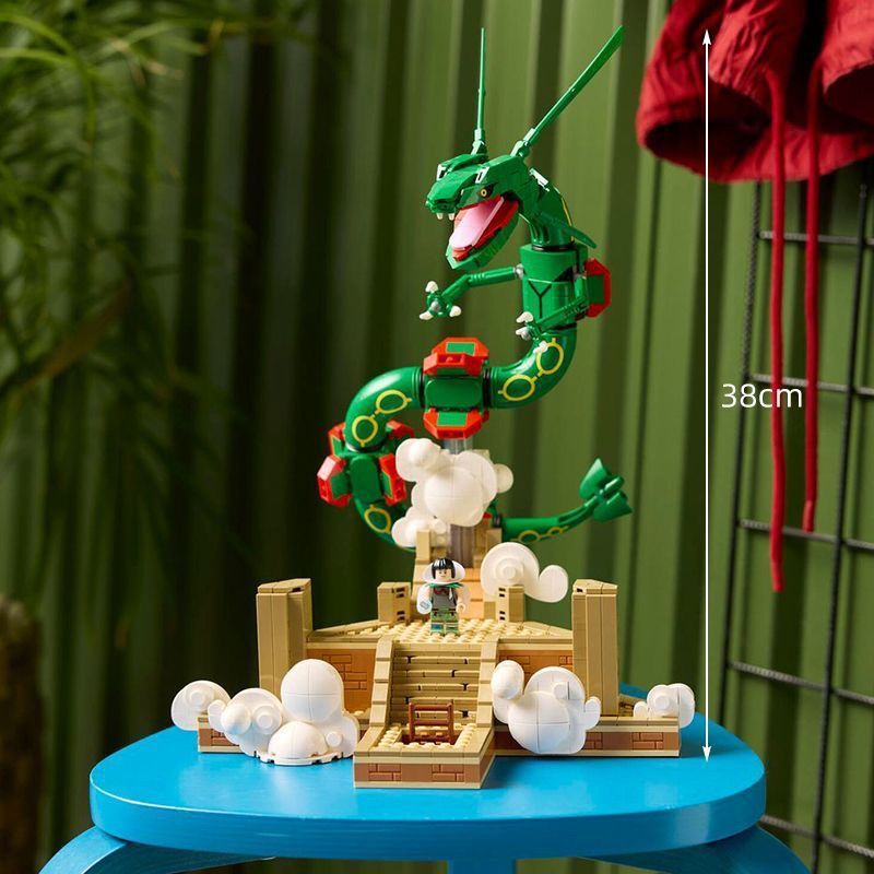 Compatível com novos produtos Lego 72168 Lie Kongzai Pokémon Series Pokémon Building Block Toy Gift M