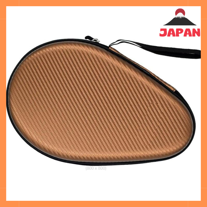 Table Tennis Racket Case - EVA Hard-Shell Waterproof & Dustproof Zipper Paddle Cover/Bag, Protective Carrying Case