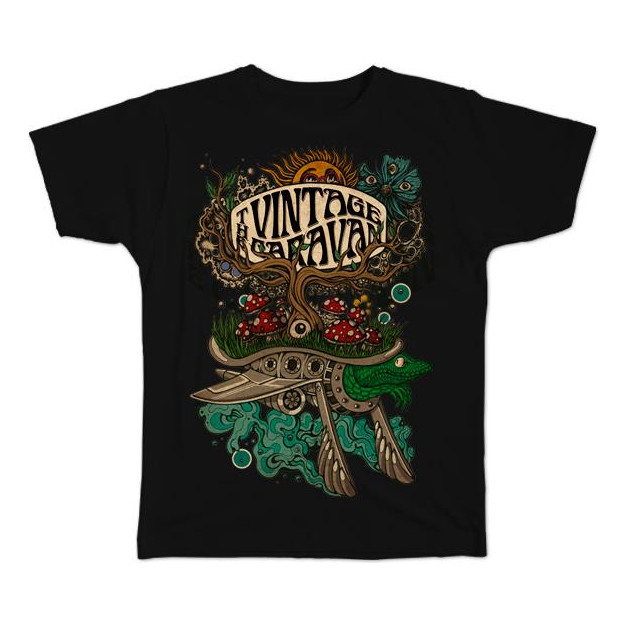 2024 Camiseta Oficial The Vintage Caravan - Airplane