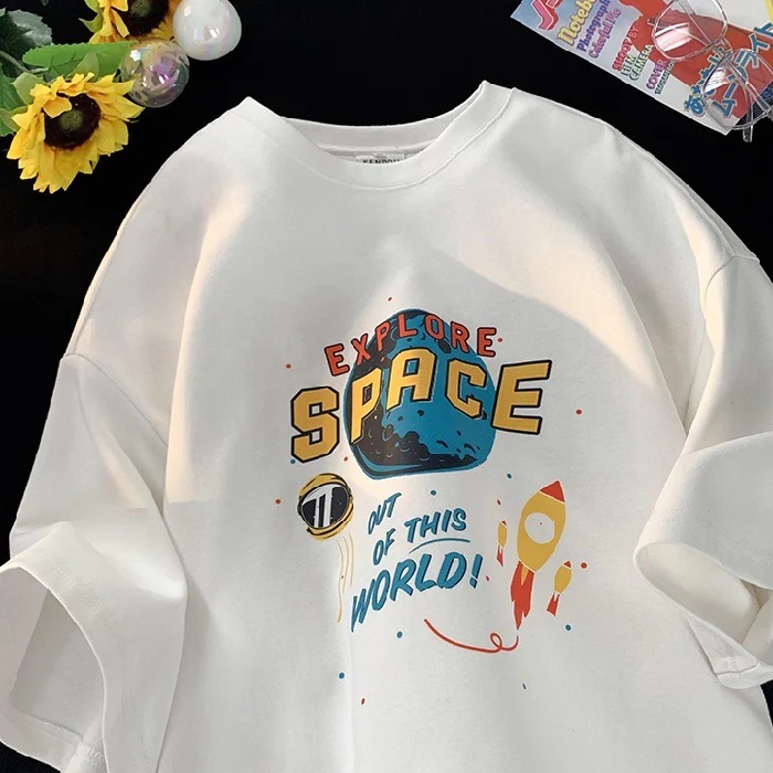 Camisa Camiseta Básica Algodão Space Airplane Exclusiva Varias Cores Verao Envio Imediato A Pronta Entrega!