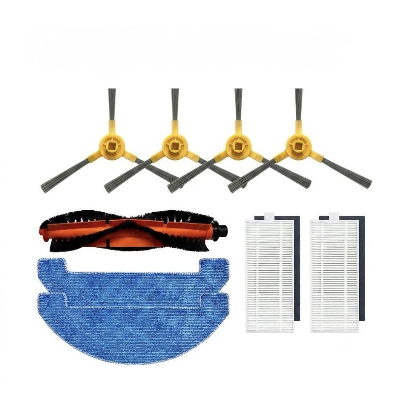 Kit Acessórios Reposição Robô Aspirador Abir X9 K30 Lilin X6