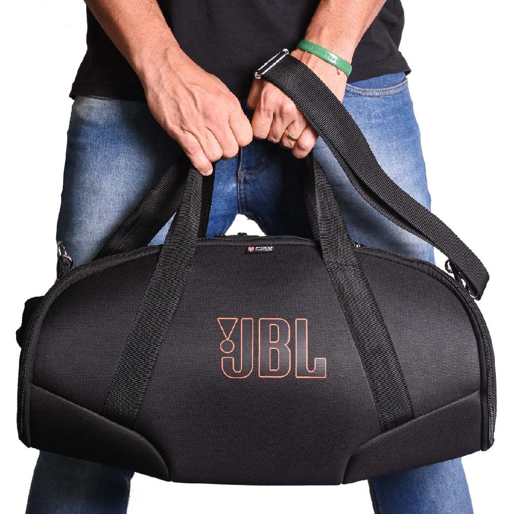 Case Estojo Bolsa Mala Protetora Para Jbl Boombox 4 Com Bolso Alça Nova Resistente Acolchoada