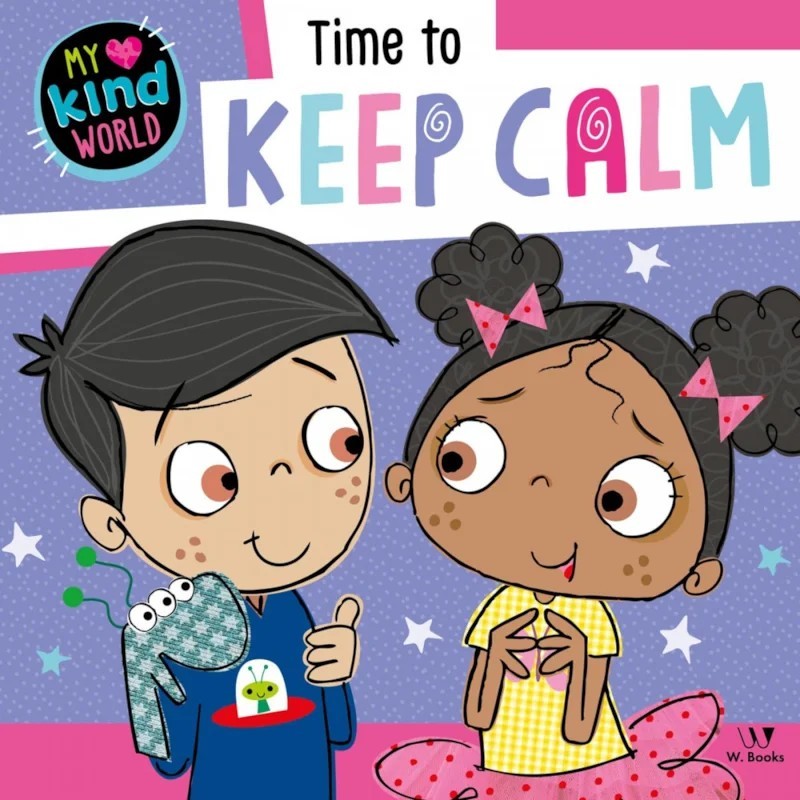 Livro Time to Keep Calm - em inglês - W. Books