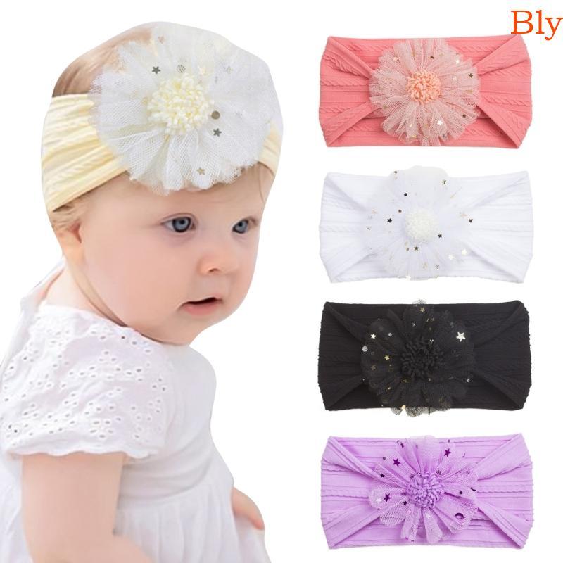 Bly Recém-Nascido Largo Headwrap Infantil Meninas Headwear Tendência Fotografia Adereços