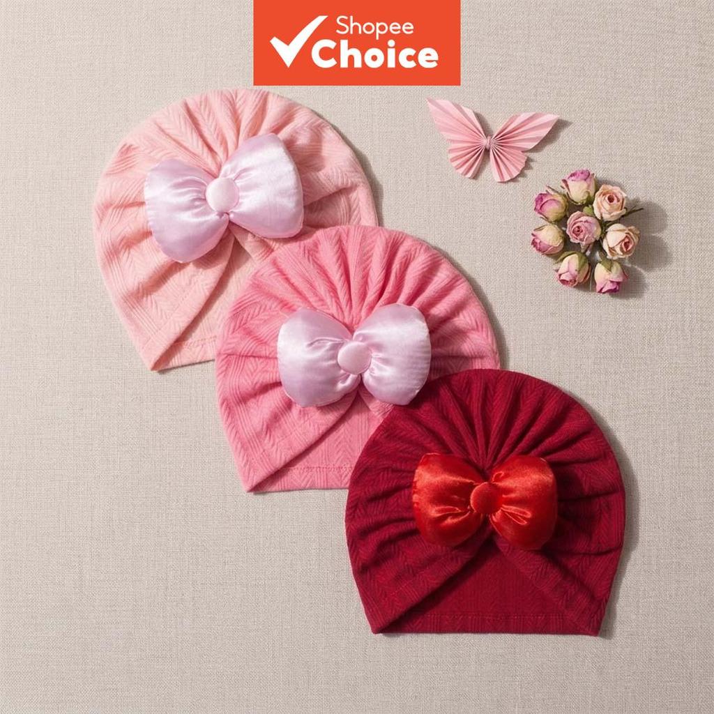 Bebê Grande Arco Headwrap Chapéu Estiramento Algodão Turbante Recém-Nascido Macio Boné Menina Foto Acessório