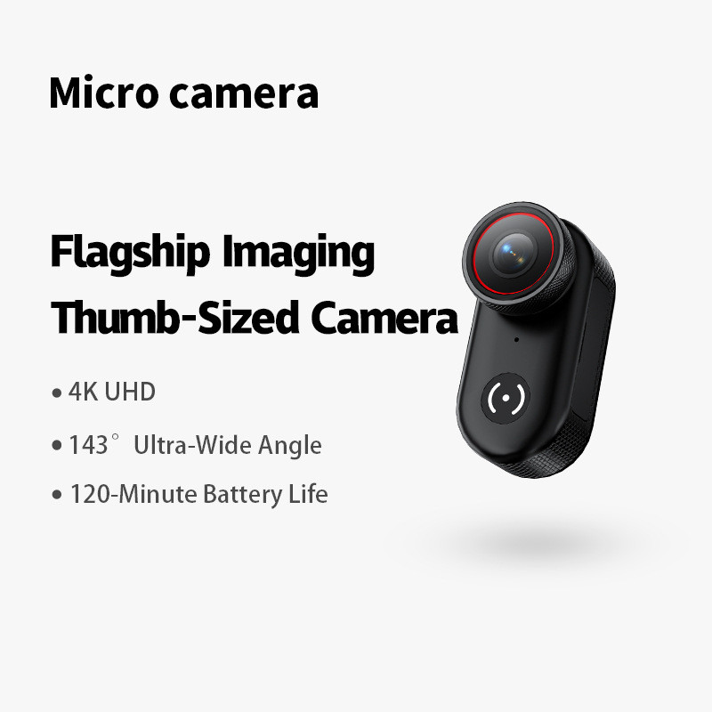 Novo estilo 4K com tela de alta definição, mini pode conectar WIFI, câmera esportiva magnética multifuncional de Ultra d