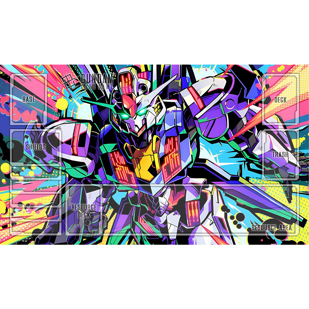Playmat e/ou Mousepad Gamer Gundam Aerial Beta (58cm x 30cm)