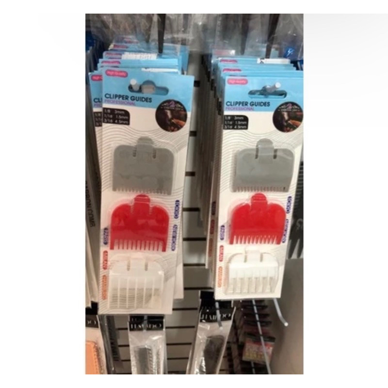 Kit Pentes de Disfarce para maquina de corte Clipper Guides compatível com whall, kemei e wmark