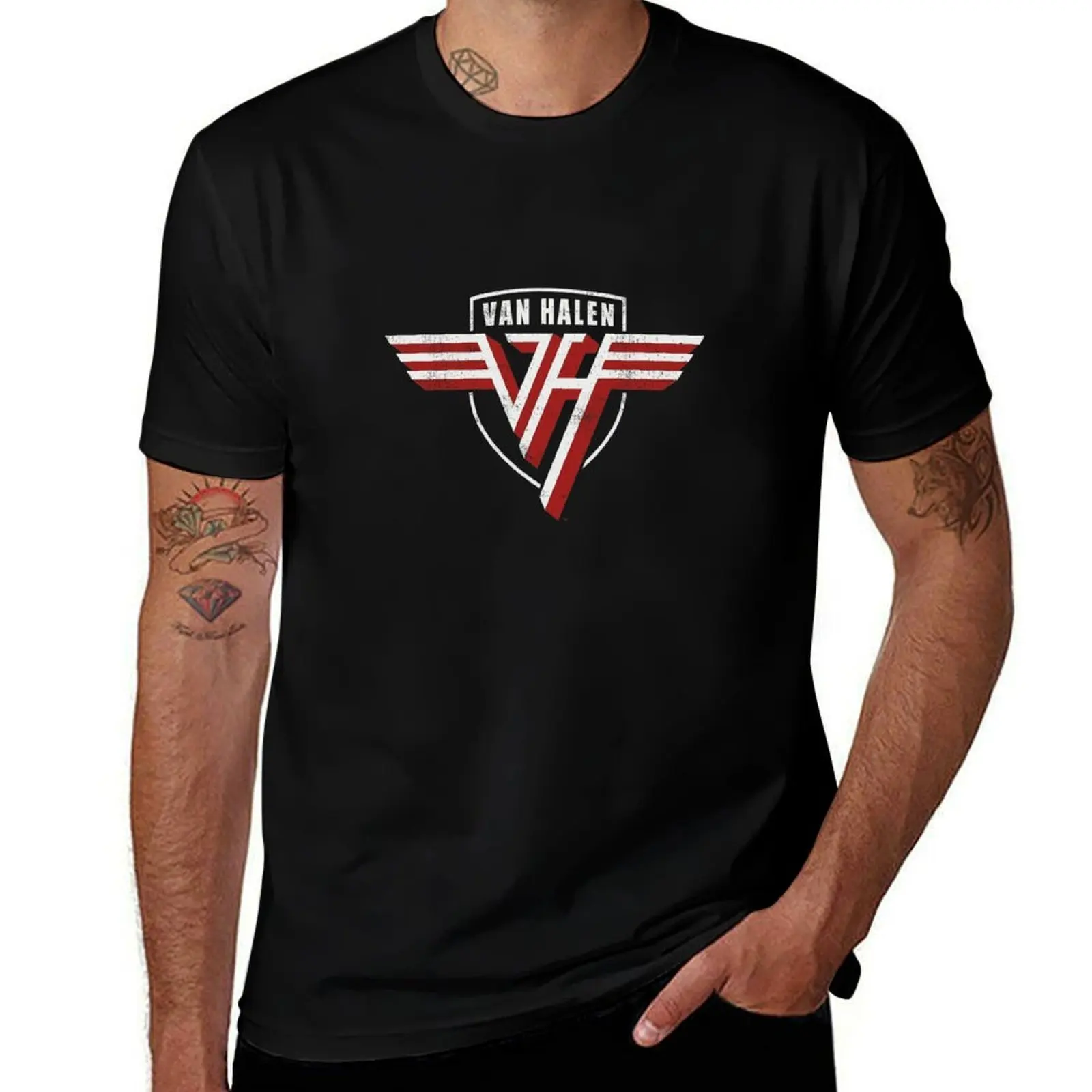 Adventures of<<van halen ,van halen van ,van T-Shirt Soft Stretch Short Sleeve Top