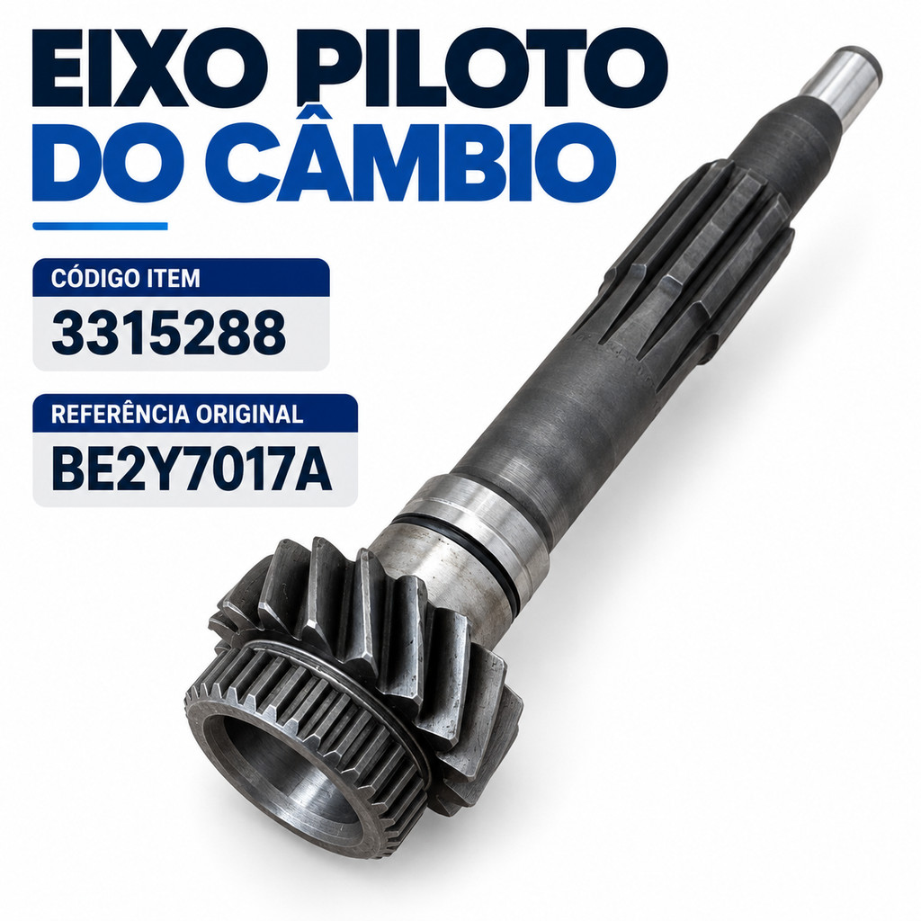 Eixo Piloto Cambio F-2000 1982 a 1985 F-4000 1982 a 1989 Eaton 240V Transmissao Marcha Principal