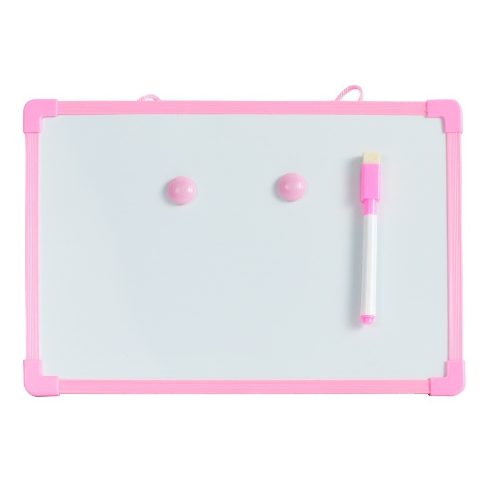 Quadro Branco Infantil Magnético Sortido com Caneta e Ímãs Apagar Fácil Escolar Estudo