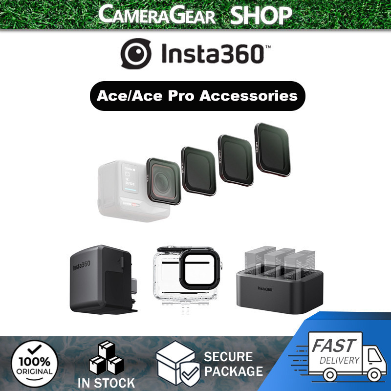 Insta360 Ace/Ace Pro Accessories（Dive Case/Quick reader/Battery/Fast Charge Hub）