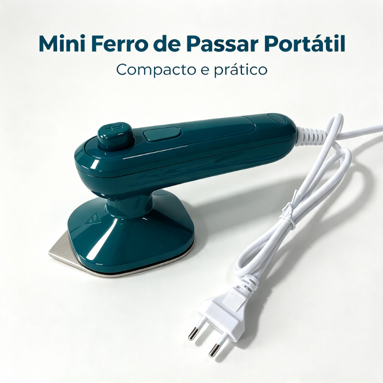 Mini Portátil Ferro De Passar Roupa Vapor Para Viagem Máquina