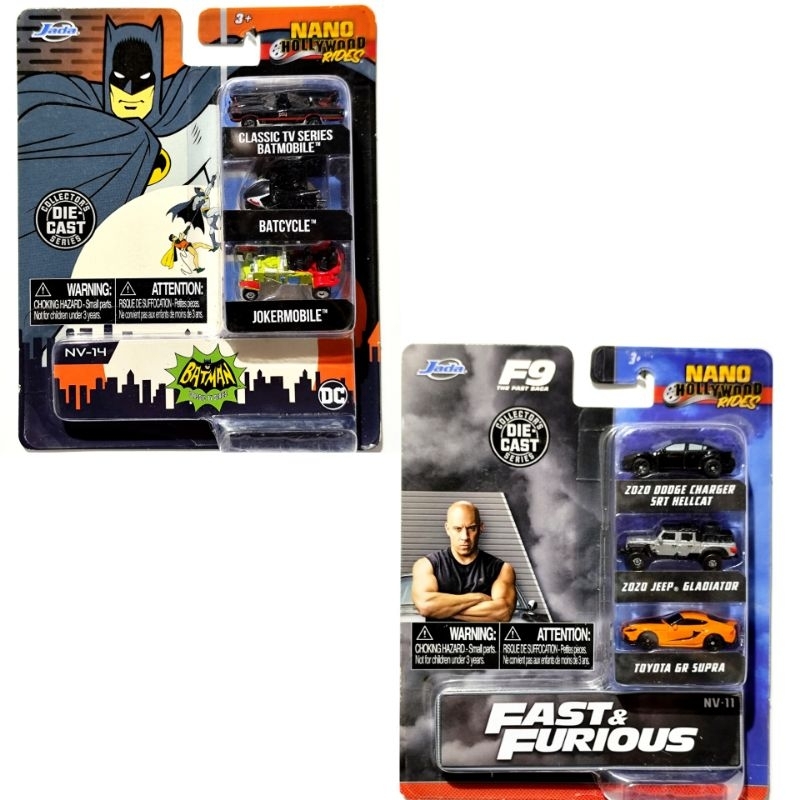 Jada Toys nano Rodes carrinho coleção