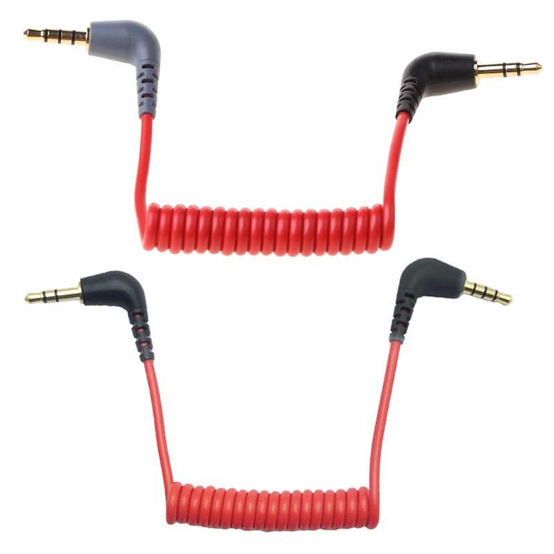 Estone Substituição 3 5mm TRS Para TRRS Adaptador RODE SC7 SC2 Por Vídeo MIC