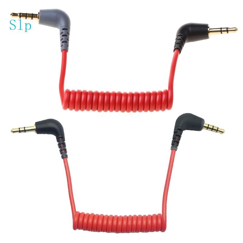 Slp Substituição 3 5mm TRS Para TRRS Cabo Adaptador RODE SC7 SC2 Por Vídeo MIC