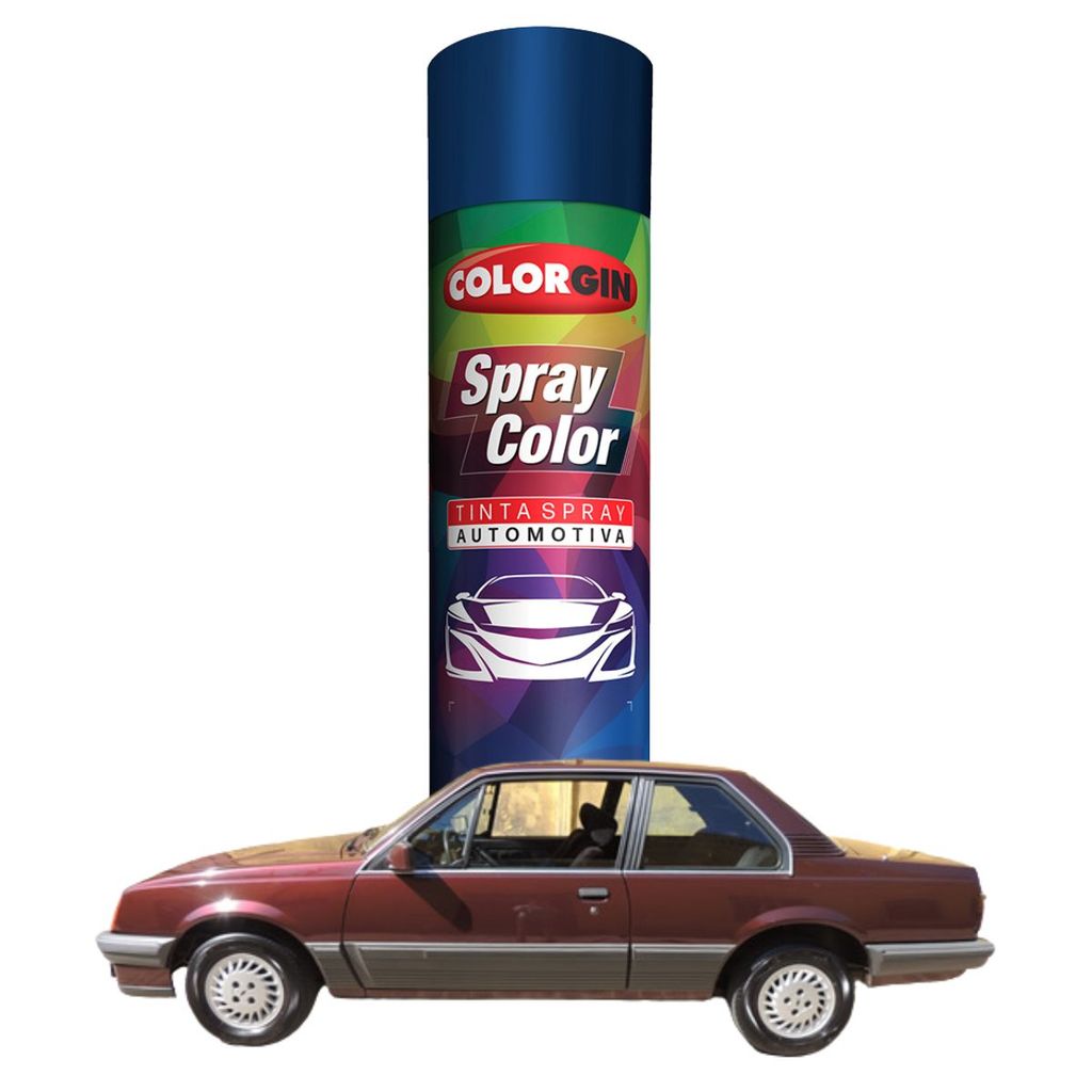 Tinta Automotiva Vermelho Rodes GM 1990 300ml