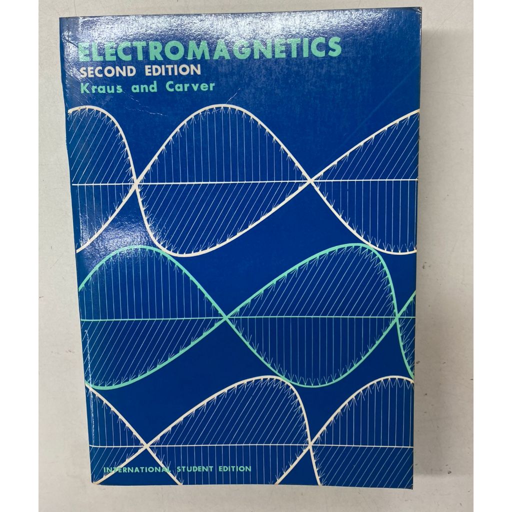 Livro Electromagnetics Second Edition Kraus and Carver John D Kraus Mc Graw hill Kogakusha 20437