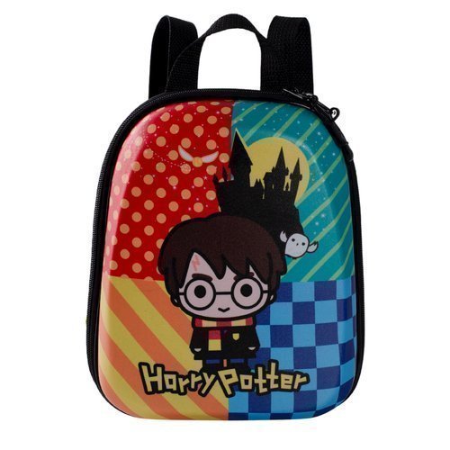 Mochila Infantil Harry Potter Pequena Multicolorida MAX TOY