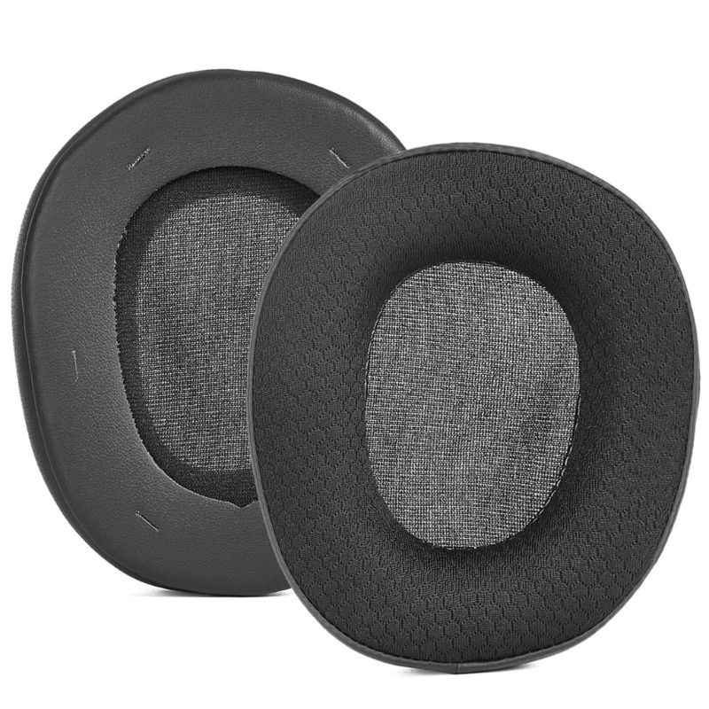 Time Gaming Headphone Ear Covers Para XIBERIA X1 Par De Substituição Respirável Em Preto Deslocamento Diário Classe De H