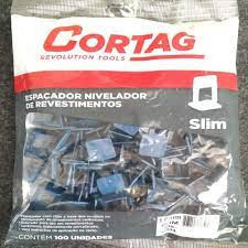 Espaçador 1,0 mm/ 1,5mm/ 2,0mm Linha Slim Cortag 100peças