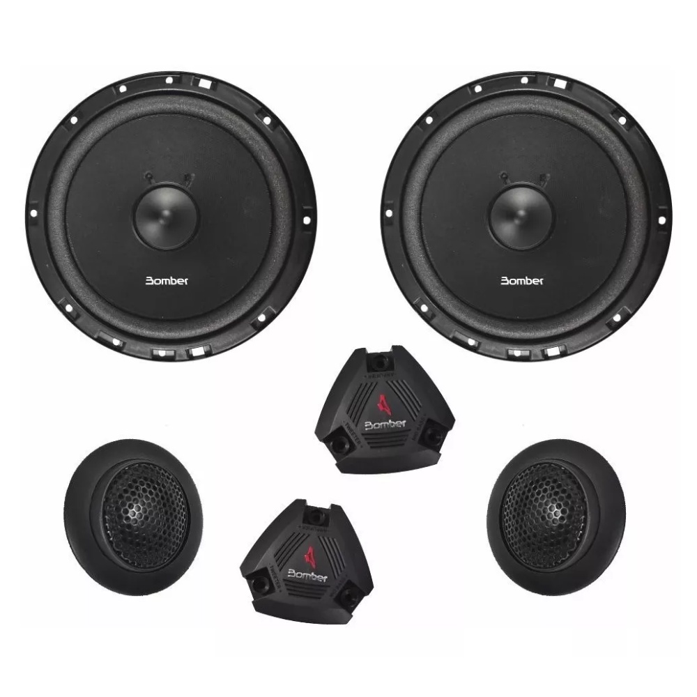 Alto Falante 6 Polegadas Bomber Tkl Kit Two Way Lancamento