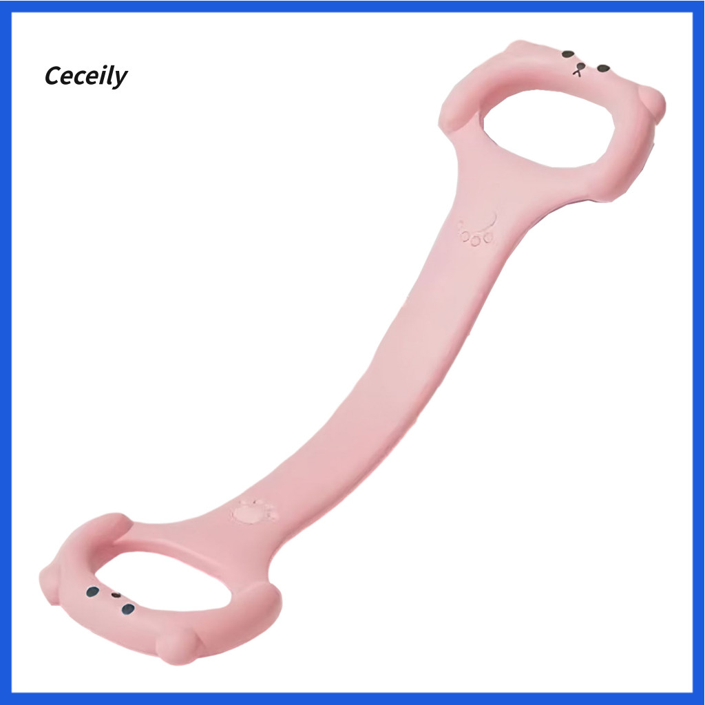Back Workout Band Figure 8 Resistance 40lbs with Handles 8-shaped Elastic Exercise for Men Women Yoga Pilates Arm Should