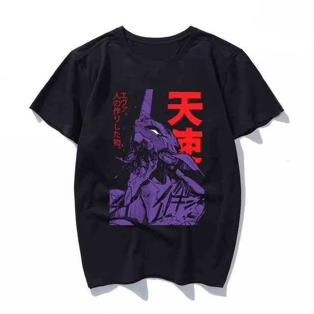 Camiseta T-Shirt Unissex Anime Evangelion Eva 01-DROP -FRROD.