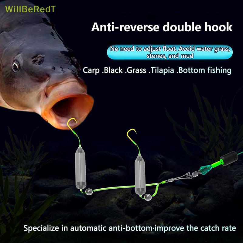 [WillBeRedT] 20/50pcs Indicadores De Ataque De Tubo Flutuante De Pesca Com Mosca EVA Bobbers Tear Drop Pompano Rig Botto