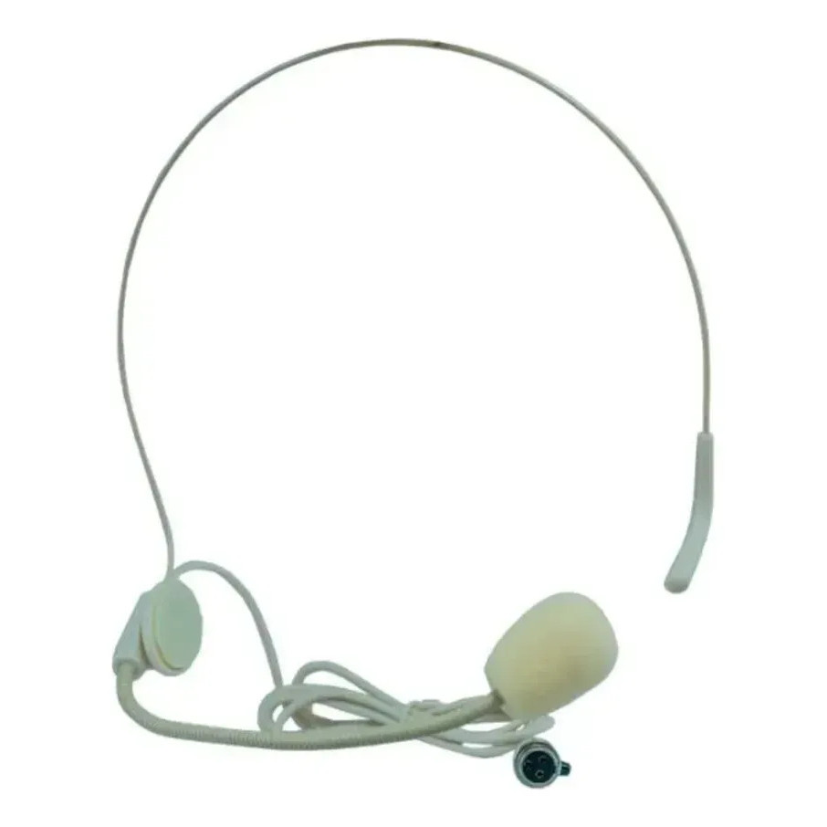 Microfone Kadosh Headset Kmh 6 Creme 3 Pinos Bege