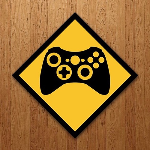 Placa Decorativa - Controle Xb
