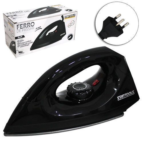 Ferro Passar Roupas Seco Potente Eletrico Leve Design Moderno Uso Residencial