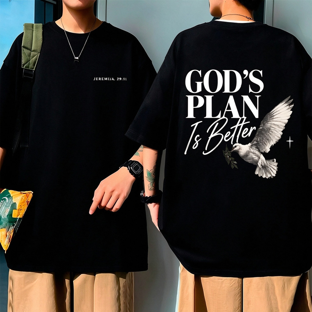 Camiseta Unisex de Alta Qualidade, Design com Pomba da Paz Estilizada, Estampa com texto 